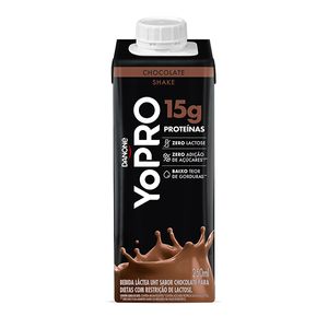 YoPRO Bebida Láctea UHT Chocolate 15g de Proteínas 250ml