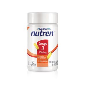 Nutren Ômega 3 1000mg 60 Cápsulas Nestle