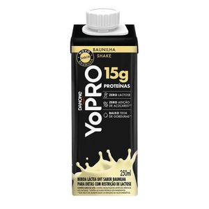 Shake Proteico YoPro Baunilha 15g Proteína 250ml