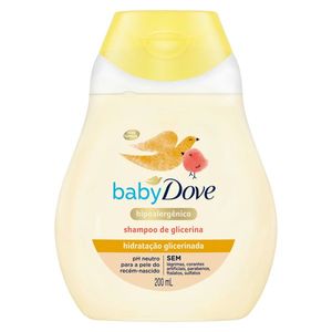 Shampoo Infantil Baby Dove Hidratação Glicerinada 200ml