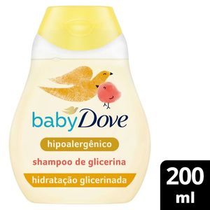 Shampoo Infantil Baby Dove Hidratação Glicerinada 200ml