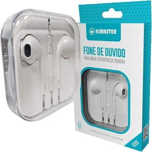 Fone De Ouvido Kimaster P2 K 505 Branco