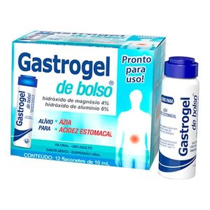 Gastrogel de Bolso Menta Solução Oral 10ml