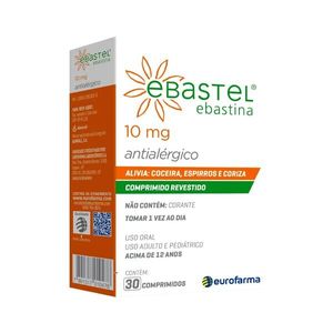 Ebastel 10mg 30 Comprimidos