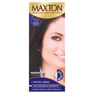 Tintura Maxton Creme 3 0 Castanho Escuro Harmonia