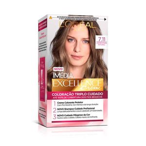 Tintura Imédia 7 11 Louro Natural Cendré Intenso