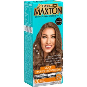 Tintura Maxton Creme 8 1 Louro Sueco Pequena