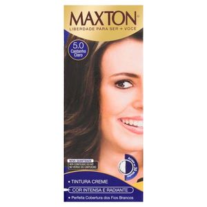 Tintura Maxton Creme 5 0 Castanho Claro Romance