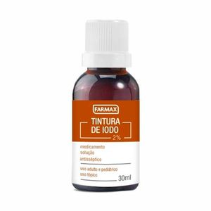 Tintura Iodo 2% 30ml Farmax