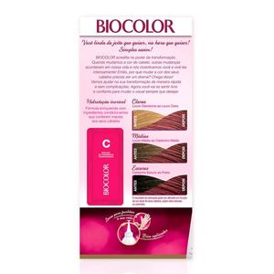 Tintura Bioc Mini Kit 4 5 Acaju Escuro Poderoso