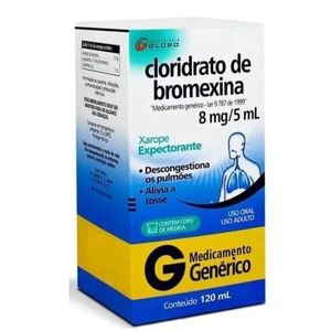 Bromexina 120ml Adulto Genérico Globo