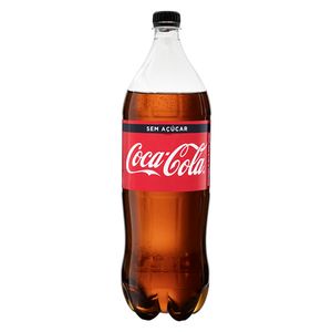 Refrigerante Coca-Cola Zero Sem Açúcar PET 2 L