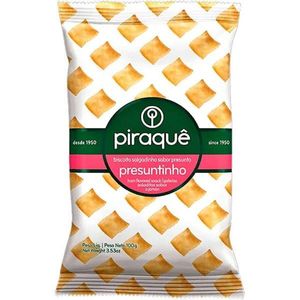 Snack Piraquê Presuntinho Assado 100g