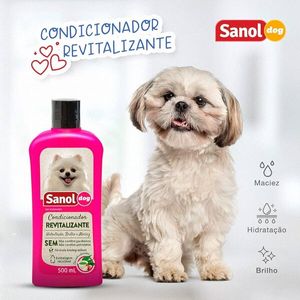 Condicionador Pet Sanol Dog Revitalizante de Pelos 500ml