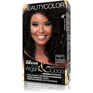 Tintura Beauty Color Kit 4 0 Castanho Natural