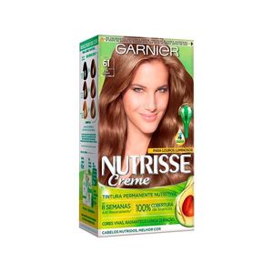 Tintura Nutrisse Kit 61 Louro Cinza Escuro