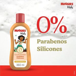 Conficionador Kids Huggies Cachinhos Poderosos 360ml