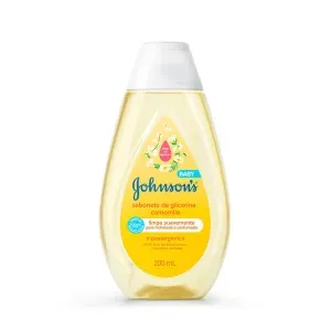 Sabonete Líquido Jhonsons Baby Infantil Glicerina Camomila 200ml