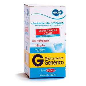 Ambroxol 120ml Infantil Genérico EMS