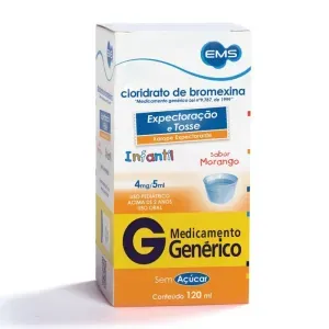 Bromexina 120ml Infantil Genérico EMS