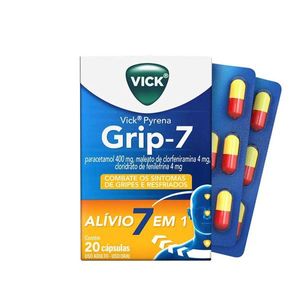 Vick Pyrena Grip-7 20 Cápsulas Procter