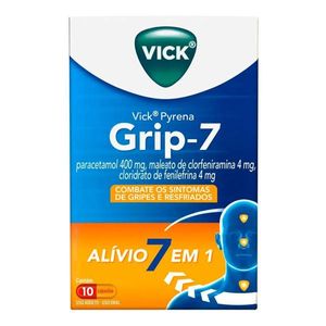 Vick Pyrena Grip-7 10 Cápsulas Procter