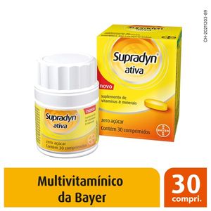 Supradyn Ativa 30 Comprimidos Bayer