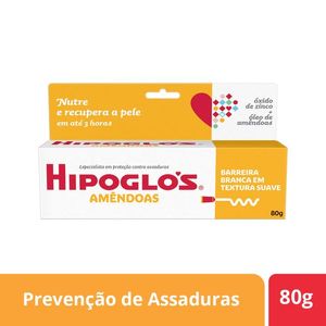 Pomada Antiassaduras Hipoglós Amêndoas 80g