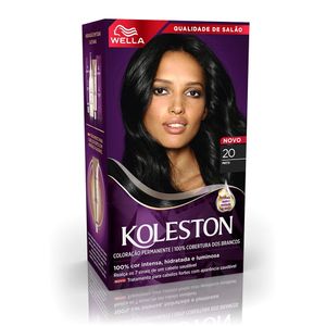 Koleston Creme 20 Preto 1 Unidade