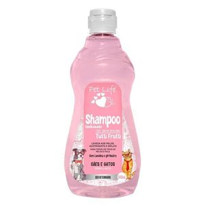 Shampoo Pet Life Para Cães e Gatos Tutti Frutti 540ml