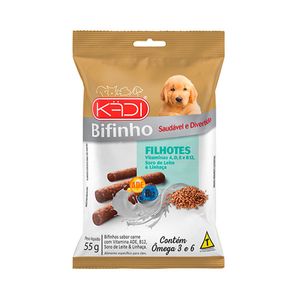 Petisco Kadi Para Cães Filhotes Bifinho 55g