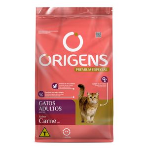 Ração Origens Para Gato Adulto Carne 1kg