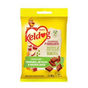 Petisco Keldog Bifinho Para Cães Cenoura e Batata Doce 60g