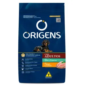 Ração Origens Para Cães Adultos Raças Pequenas Frango e Cereais 1kg