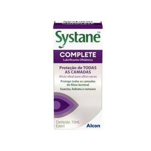 Systane Complete Alcon 10ml Gotas Oftálmicas Lubrificantes