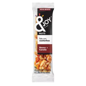 Barra de Cereal Mixed Nuts Nozes e Canela 30g
