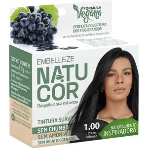 Tintura Natucor 1 00 Preto Intenso