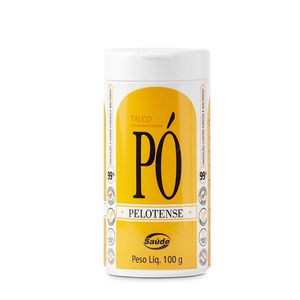 Talco Pelotense em Pó 100g Saúde