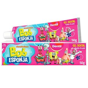 Creme Dental Dentil Bob Esponja Tutti Frutti 50g