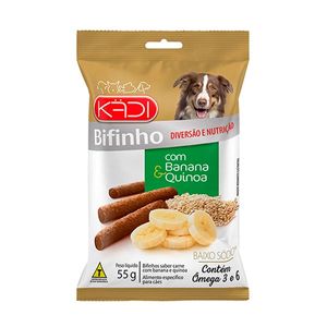 Bifinho Kadi Banana e Quinoa para Cães 55g