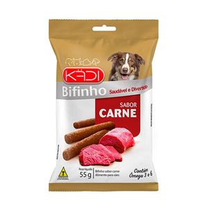 Bifinho Kadi para Cães Carne 55g