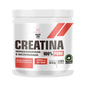 Creatina Monohidratada Health Labs 300g