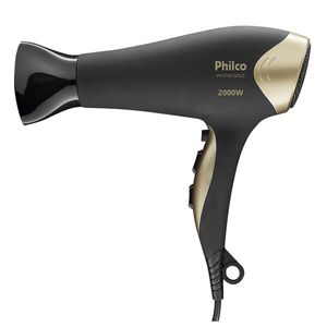 Secador de Cabelo Philco Gold PH3700 com Bocal Difusor 220V