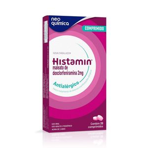 Histamin 2mg 20 Comprimidos