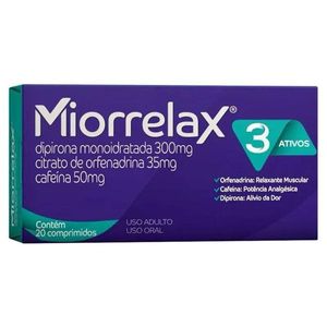 Miorrelax Neoquímica 20 Comprimidos