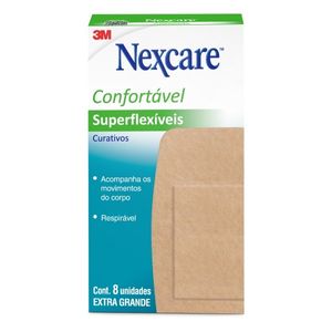 Curativo Nexcare Joelho e Cotovelo 8 Unidades