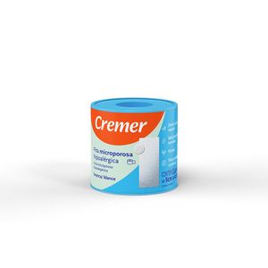 Fita Micropore Cremer Branca 5cm x 4,5m