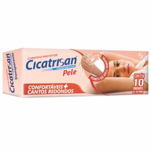 Curativo Cicatrisan Cor da Pele 10 Unidades