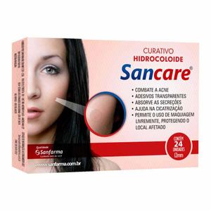 Curativo Hidrocolóide Sancare 24 unidades