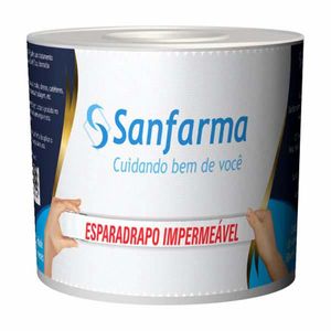 Esparadrapo Impermeável Sanfarma 50Mmx4,5Cm